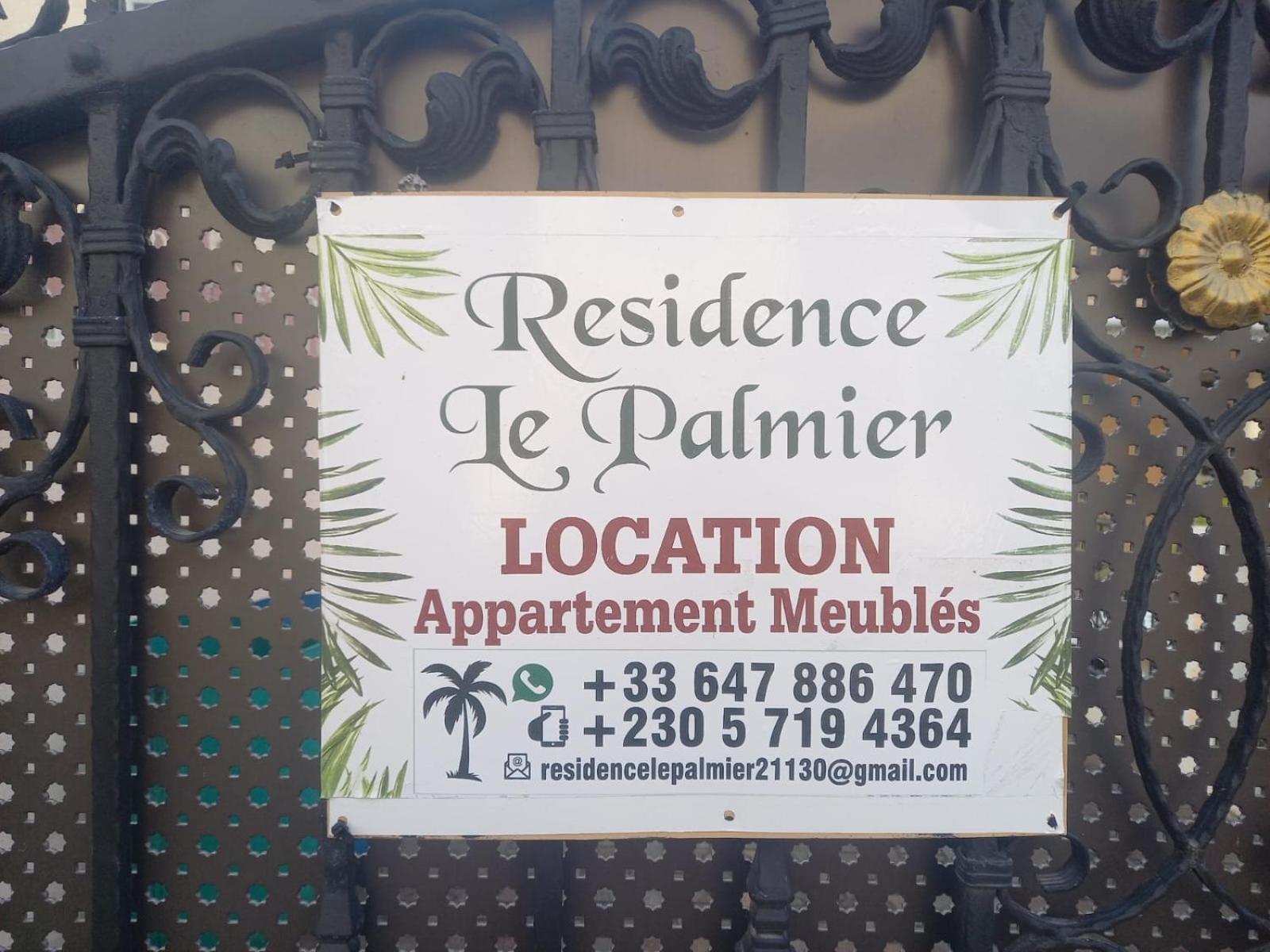 Le Palmier * Mont-Choisy